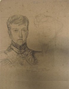 Pedro II of Brazil, aged 9 by Eliseu Visconti